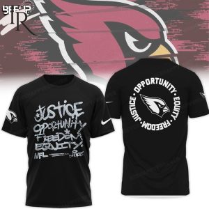 NFL Arizona Cardinals Justice Opportunity Equity Freedom Hoodie