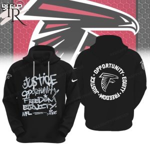 NFL Atlanta Falcons Justice Opportunity Equity Freedom Hoodie