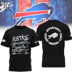 NFL Buffalo Bills Justice Opportunity Equity Freedom Hoodie