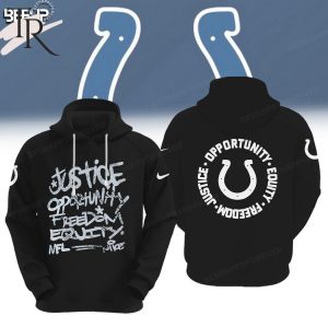 NFL Indianapolis Colts Justice Opportunity Equity Freedom Hoodie