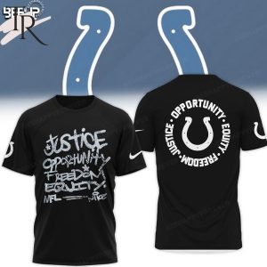 NFL Indianapolis Colts Justice Opportunity Equity Freedom Hoodie