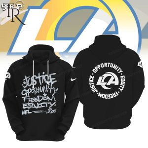 NFL Los Angeles Rams Justice Opportunity Equity Freedom Hoodie