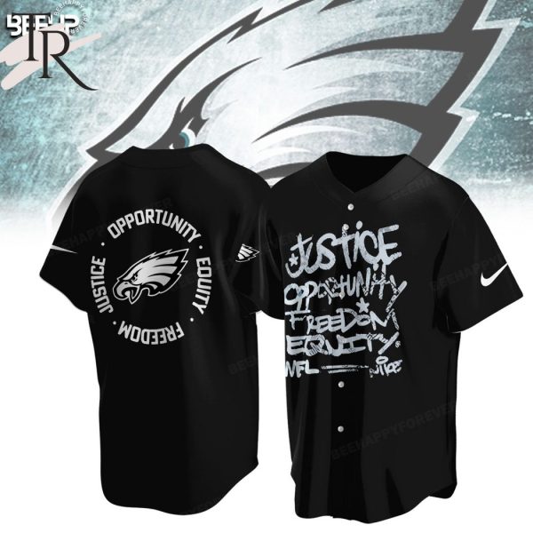 NFL Philadelphia Eagles Justice Opportunity Equity Freedom Hoodie