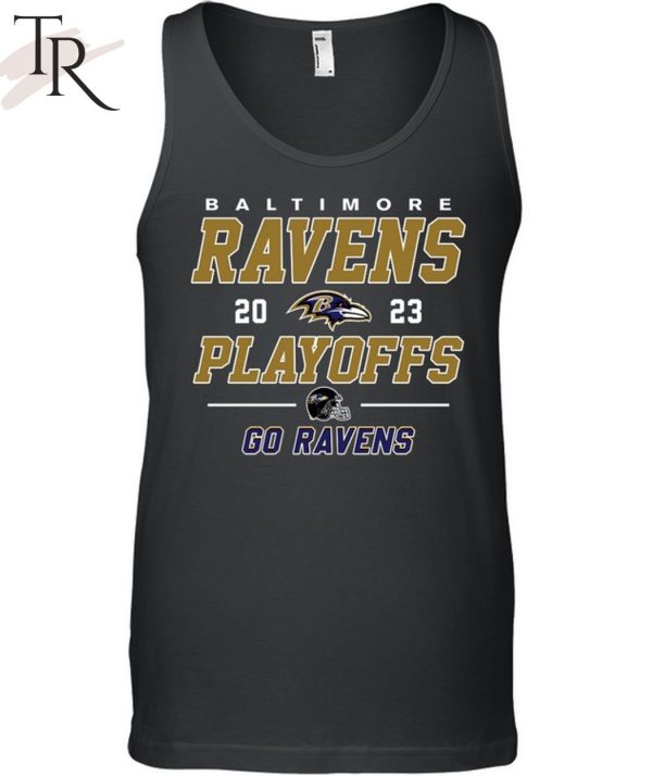 Baltimore Ravens 2023 Playoffs Go Ravens T-Shirt