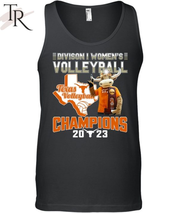 Division I Women’s Volleyball Texas Volleyball Champions 2023 T-Shirt