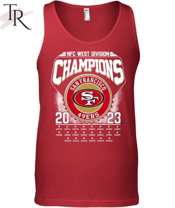 NFC West Division Champions 2023 San Francisco 49ers T-Shirt