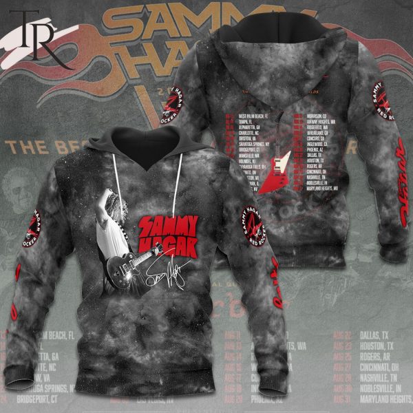 Sammy Hagar 2024 Tour The Best Of All World 3D Hoodie