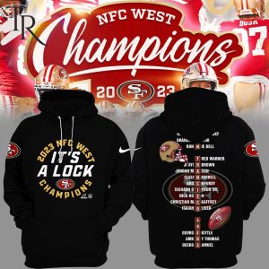 San Francisco 49ers It’s A Lock NFC West Champions 2023 Hoodie, Longpants, Cap – Black
