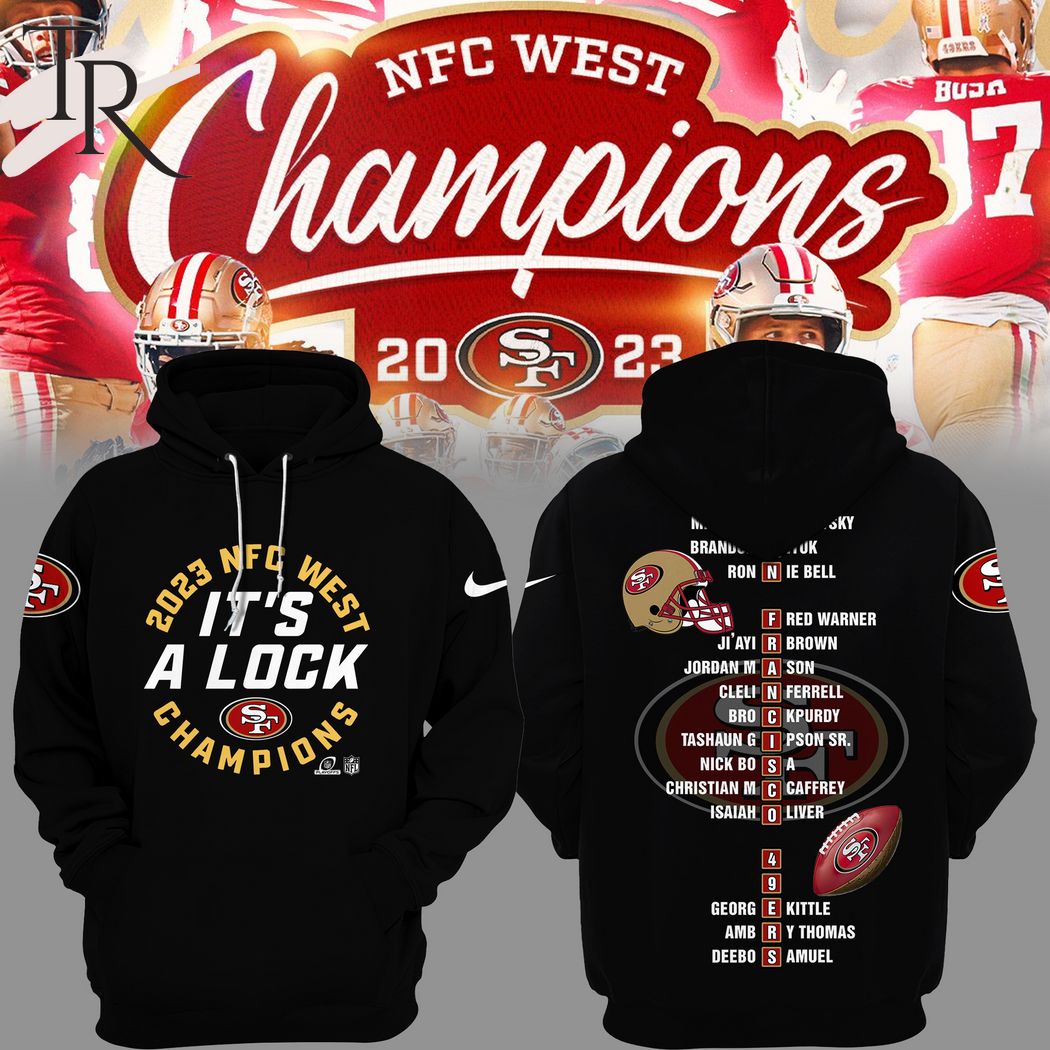 NFL West Champions 2023 San Francisco 49ers Go 49ers Hoodie