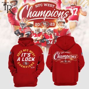 San Francisco 49ers NFC West Champions 2023 Hoodie, Longpants, Cap