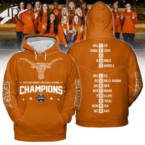 2023 NCAA Women’s Volleyball National Champions Texas Longhorn Hoodie
