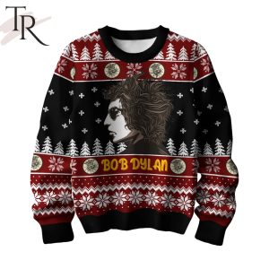 Bob Dylan Side Tracks Ugly Sweater
