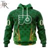 Personalized NHL Pittsburgh Penguins Full Green Design For St. Patrick’s Day Hoodie