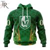 Personalized NHL Washington Capitals Full Green Design For St. Patrick’s Day Hoodie