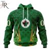 Personalized NHL Washington Capitals Full Green Design For St. Patrick’s Day Hoodie