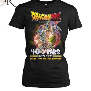 Dragon Ball 40 Years 1984 – 2024 Thank You For The Memories T-Shirt