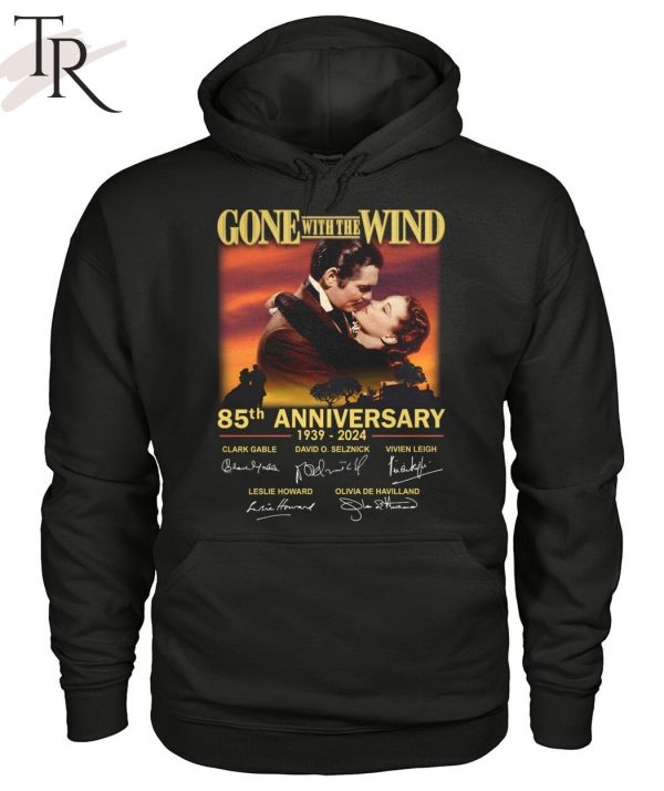 Gone With The Wind 85th Anniversary 1939 – 2024 Thank You For The Memories T-Shirt