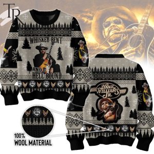 Whiskey Bent And Hell Bound Hank Williams Jr Ugly Sweater
