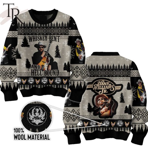 Whiskey Bent And Hell Bound Hank Williams Jr Ugly Sweater