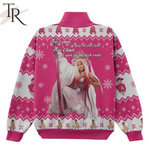 Nicki Minaj Pink Friday 2 Half Zip Sweatshirt
