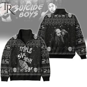 Suicideboys – Triple Six Sesh Half Zip Sweatshirt