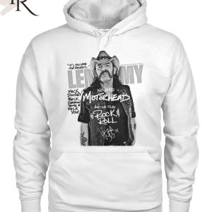 Lemmy We Are Motorhead And We Play Rock N Roll T-Shirt