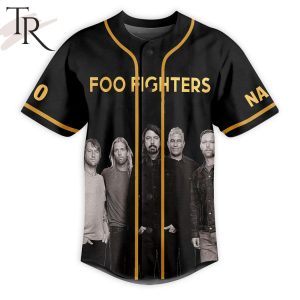 Personalized Foo Fighters Everything Or Nothing At All Tour Baseball Jersey