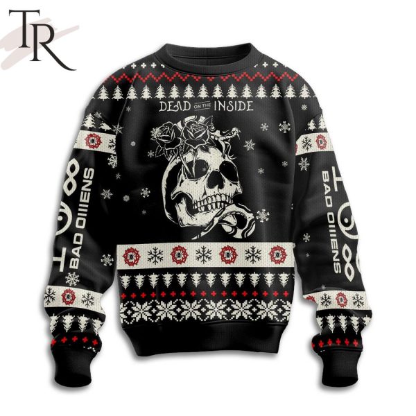 Dead On The Inside Bad Omens Ugly Sweater