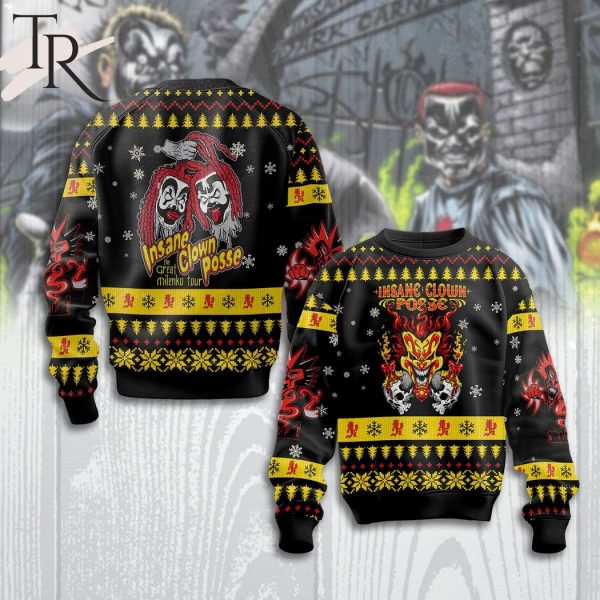 Insane Clown Posse The Great Milenko 20th Anniversary Tour Ugly Sweater