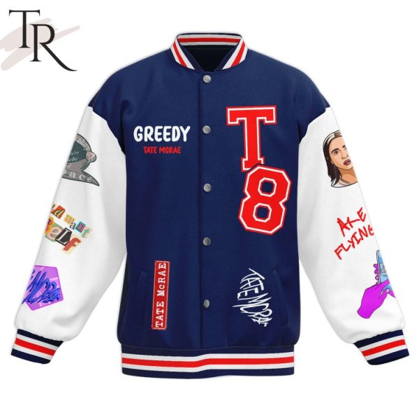 Tate Mcrae – Greedy Baseball Jacket