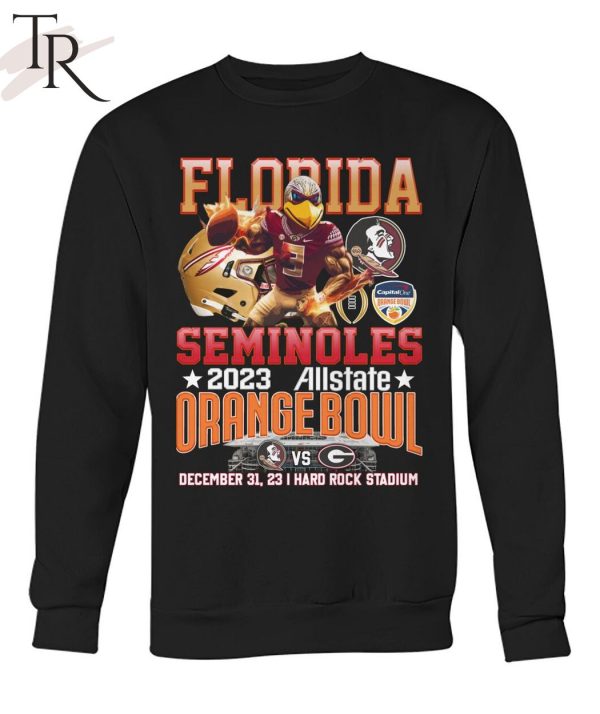 Florida Seminoles 2023 Allstate Orange Bowl December 31, 2023 Hard Rock Stadium T-Shirt
