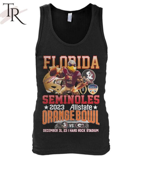 Florida Seminoles 2023 Allstate Orange Bowl December 31, 2023 Hard Rock Stadium T-Shirt