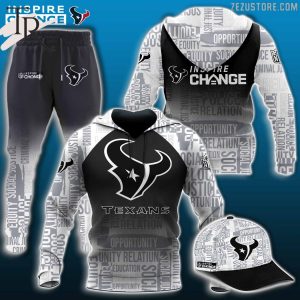 NFL Houston Texans Inspire Change Opportunity – Education – Economic – Community – Police Relations – Criminal Justice Hoodie, Longpants, Cap