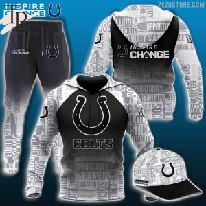 NFL Indianapolis Colts Inspire Change Opportunity – Education – Economic – Community – Police Relations – Criminal Justice Hoodie, Longpants, Cap