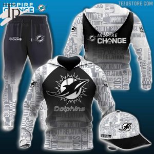 NFL Miami Dolphins Inspire Change Opportunity – Education – Economic – Community – Police Relations – Criminal Justice Hoodie, Longpants, Cap