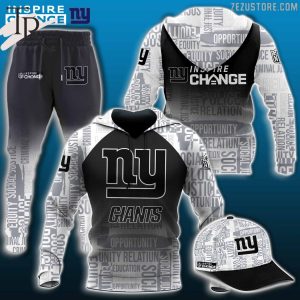 NFL New York Giants Inspire Change Opportunity – Education – Economic – Community – Police Relations – Criminal Justice Hoodie, Longpants, Cap