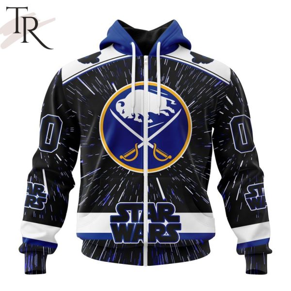 NHL Buffalo Sabres X Star Wars Meteor Shower Design Hoodie