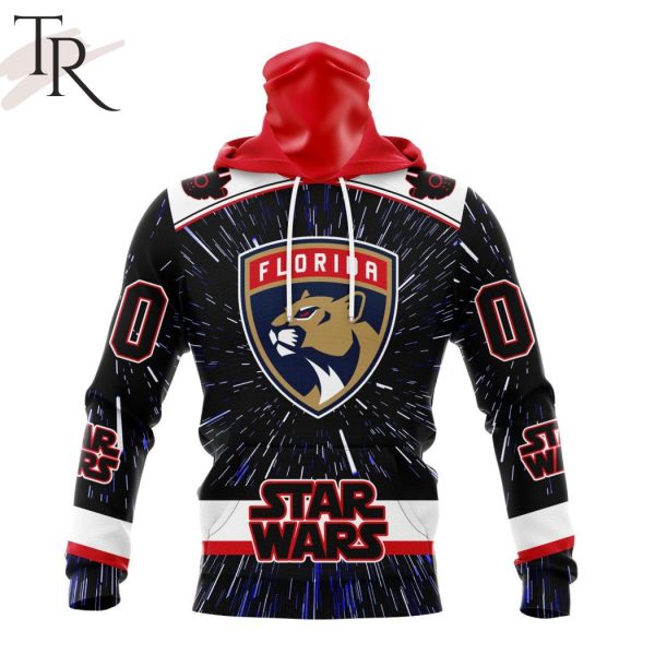 NHL Florida Panthers X Star Wars Meteor Shower Design Hoodie