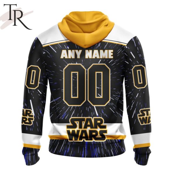 NHL Nashville Predators X Star Wars Meteor Shower Design Hoodie