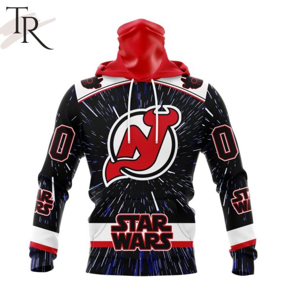 NHL New Jersey Devils X Star Wars Meteor Shower Design Hoodie