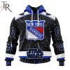 NHL New York Islanders X Star Wars Meteor Shower Design Hoodie