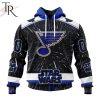 NHL Tampa Bay Lightning X Star Wars Meteor Shower Design Hoodie