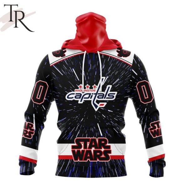 NHL Washington Capitals X Star Wars Meteor Shower Design Hoodie