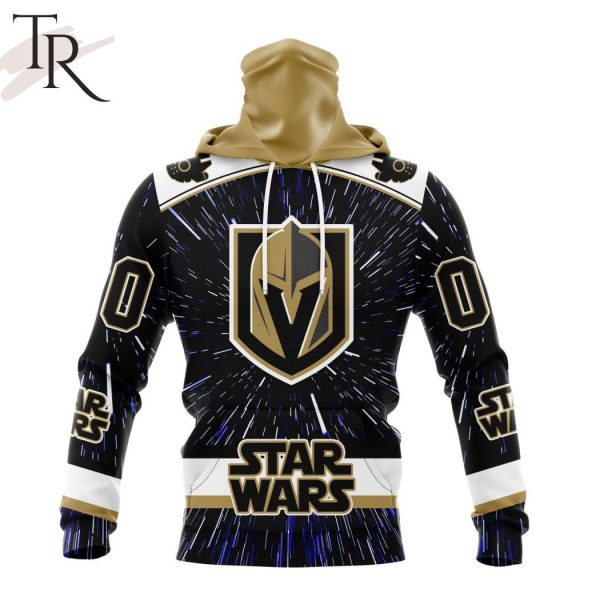 NHL Vegas Golden Knights X Star Wars Meteor Shower Design Hoodie