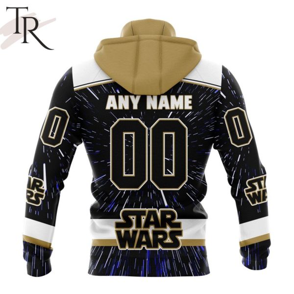 NHL Vegas Golden Knights X Star Wars Meteor Shower Design Hoodie