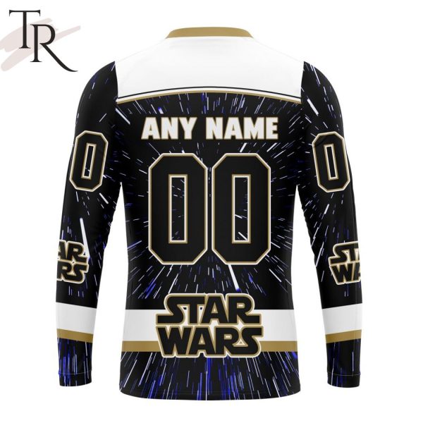 NHL Vegas Golden Knights X Star Wars Meteor Shower Design Hoodie