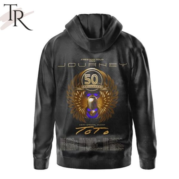 Freedom Tour 2024 Journey 50th Anniversary Very Special Guest ToTo Hoodie