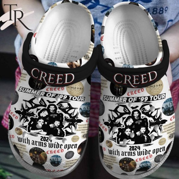 Creed Summer Of ’99 Tour 2024 With Arms Wide Open Crocs