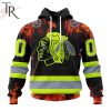 Personalized NHL Carolina Hurricanes Special Design Honoring Firefighters Hoodie