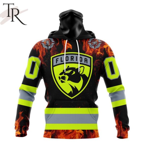 Personalized NHL Florida Panthers Special Design Honoring Firefighters Hoodie